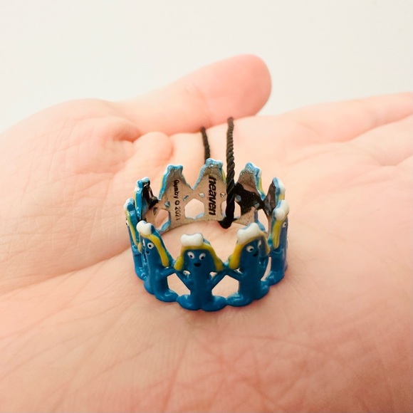 Marc Jacobs Heaven Blue GOO 3D Ring NWT - Picture 11 of 12